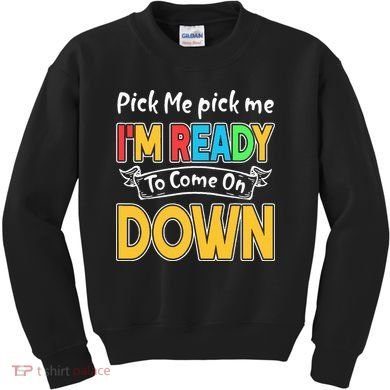 Game Show Enthusiast Ready for the Spotlight Kids Sweatshirt