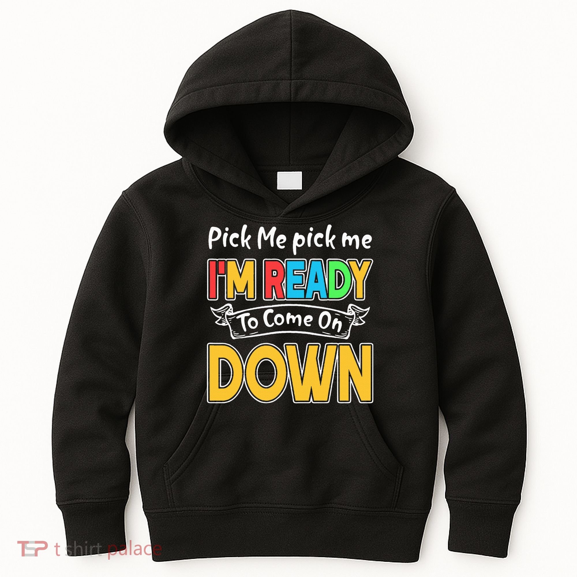 Game Show Enthusiast Ready for the Spotlight Kids Hoodie