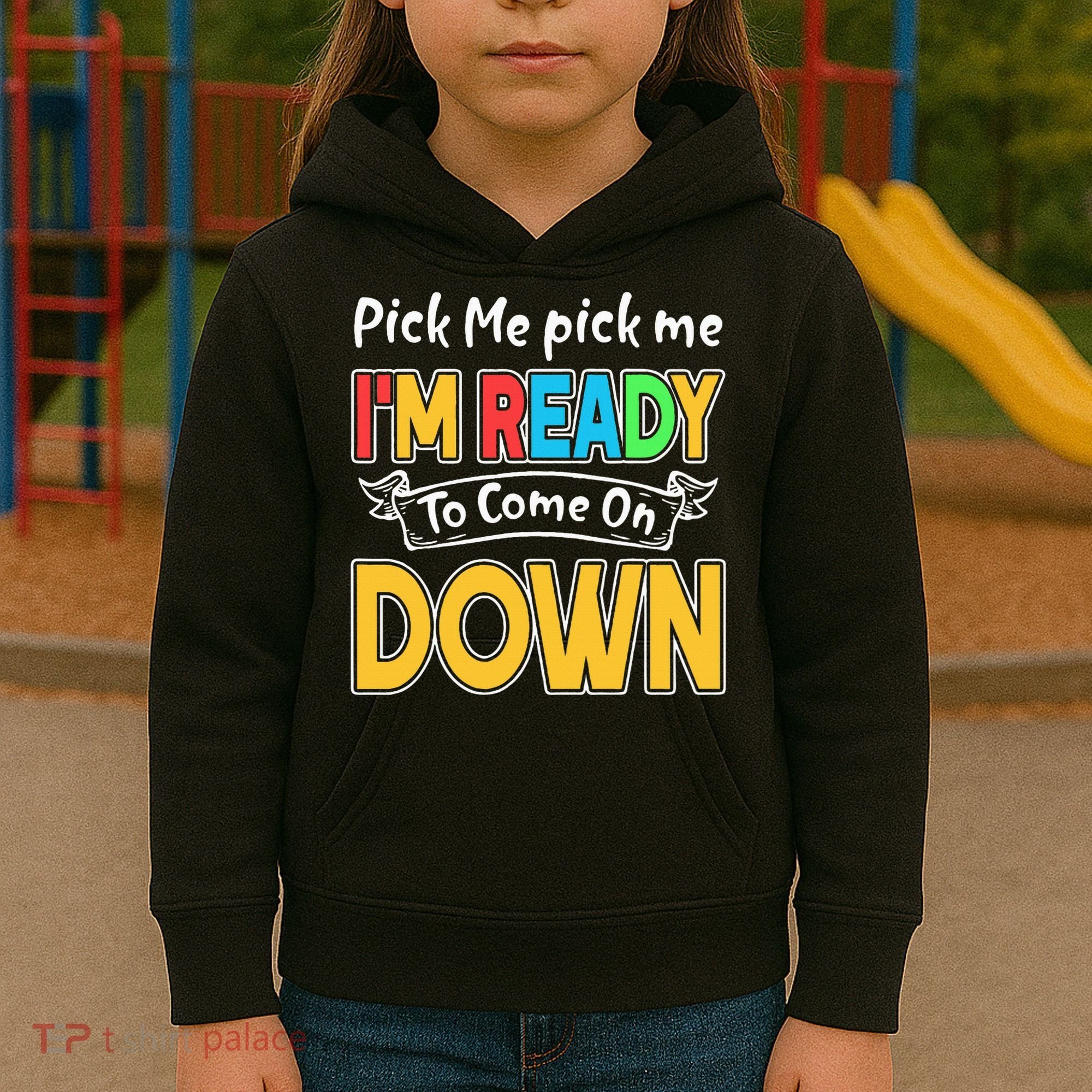 Game Show Enthusiast Ready for the Spotlight Kids Hoodie