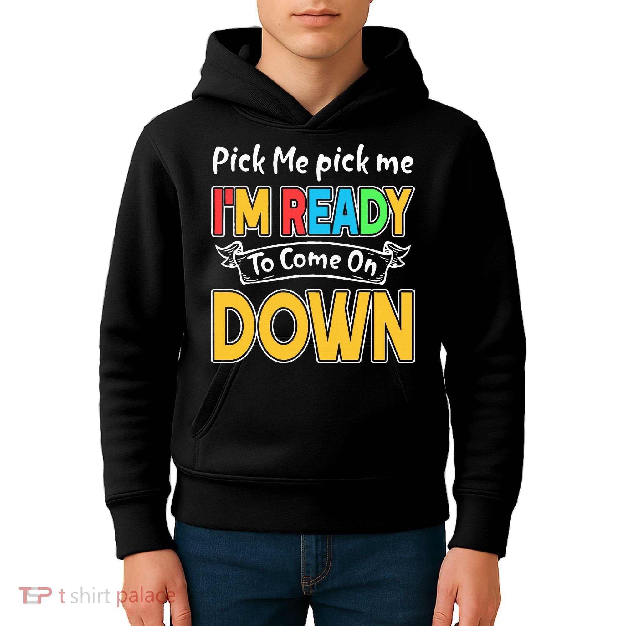 Game Show Enthusiast Ready for the Spotlight Kids Hoodie