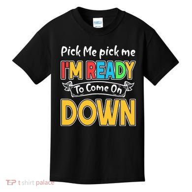 Game Show Enthusiast Ready for the Spotlight Kids T-Shirt