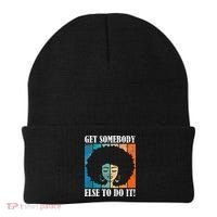 Get Somebody Else To Do It Black Women Are Tired Rest Beanie thumb 0