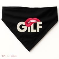 Gilf Sarcastic Funny Saying Grandmother Grandfather USA-Made Doggie Bandana thumb 0