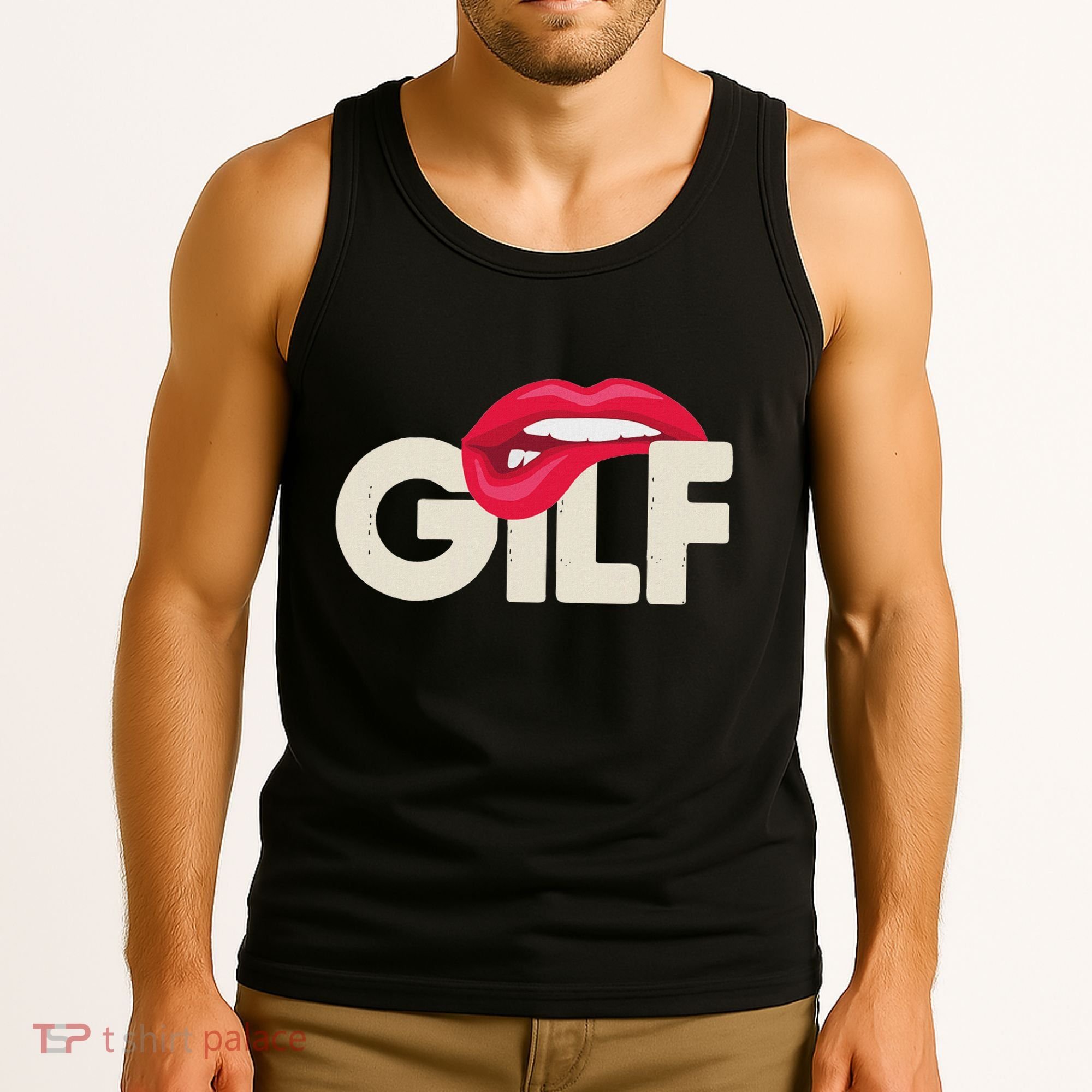 Gilf Sarcastic Funny Saying Grandmother Grandfather Tank Top