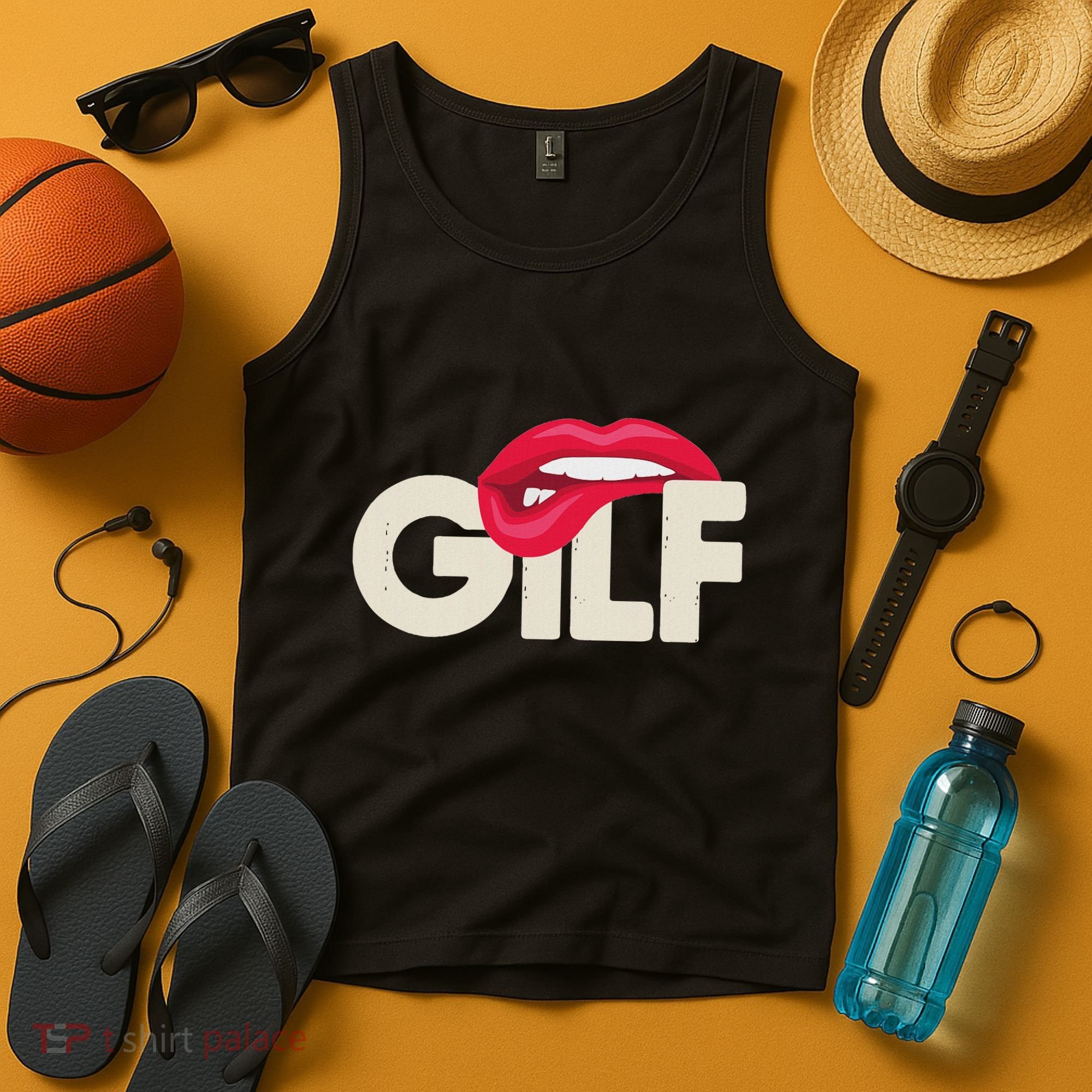 Gilf Sarcastic Funny Saying Grandmother Grandfather Tank Top