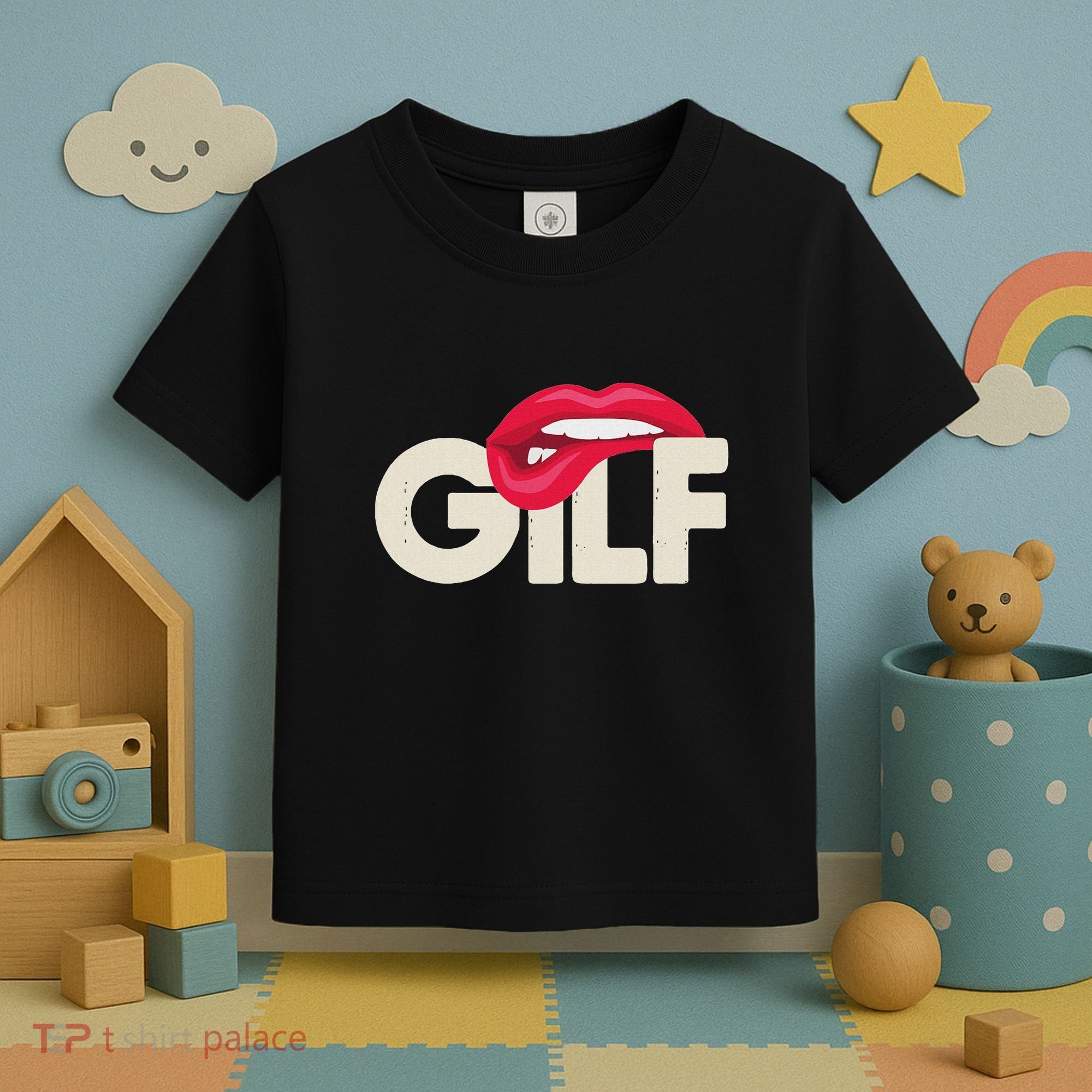 Gilf Sarcastic Funny Saying Grandmother Grandfather Toddler T-Shirt