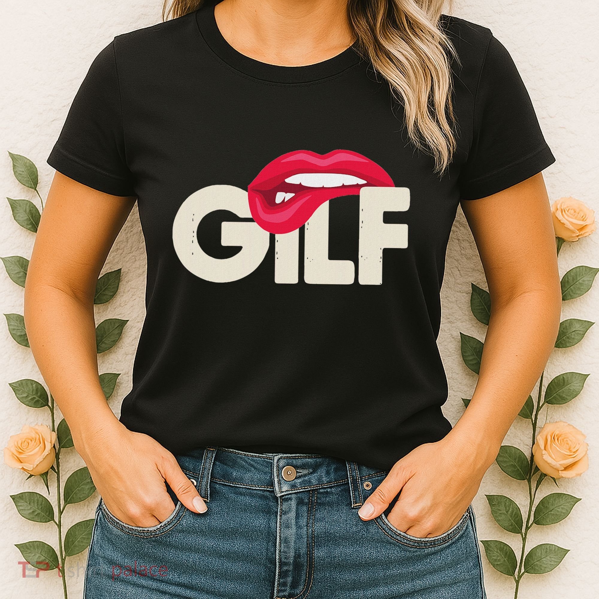 Gilf Sarcastic Funny Saying Grandmother Grandfather Women's T-Shirt