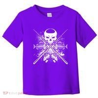 Grunge Skull Fish Bone Fishing Toddler T-Shirt thumb 0