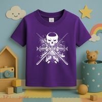 Grunge Skull Fish Bone Fishing Toddler T-Shirt thumb 3