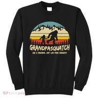 Grandpa Squatch Funny Bigfoot Sasquatch Fathers Day Gift Sweatshirt thumb 0