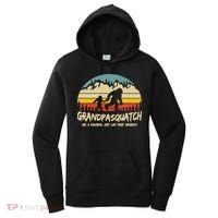 Grandpa Squatch Funny Bigfoot Sasquatch Fathers Day Gift Women's Hoodie thumb 0