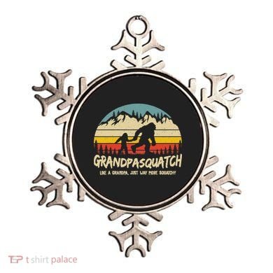 Grandpa Squatch Funny Bigfoot Sasquatch Fathers Day Gift Ornament