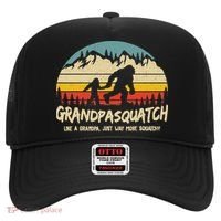 Grandpa Squatch Funny Bigfoot Sasquatch Fathers Day Gift Hat thumb 0