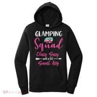 Glamping Squad Funny Matching Family Camping Trip Gift Women's Hoodie thumb 0