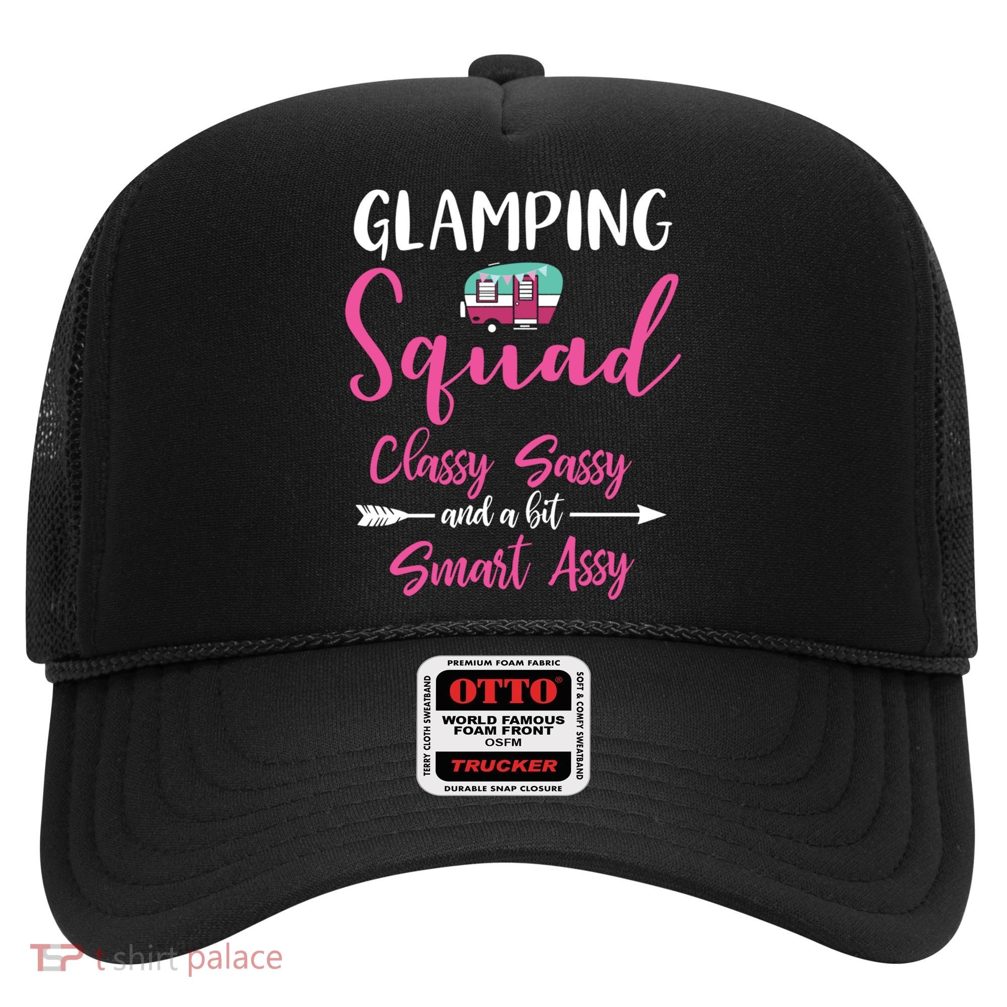Glamping Squad Funny Matching Family Camping Trip Gift Hat