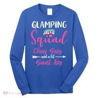 Glamping Squad Funny Matching Family Camping Trip Gift Long Sleeve Shirt thumb 0