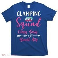 Glamping Squad Funny Matching Family Camping Trip Gift T-Shirt thumb 0