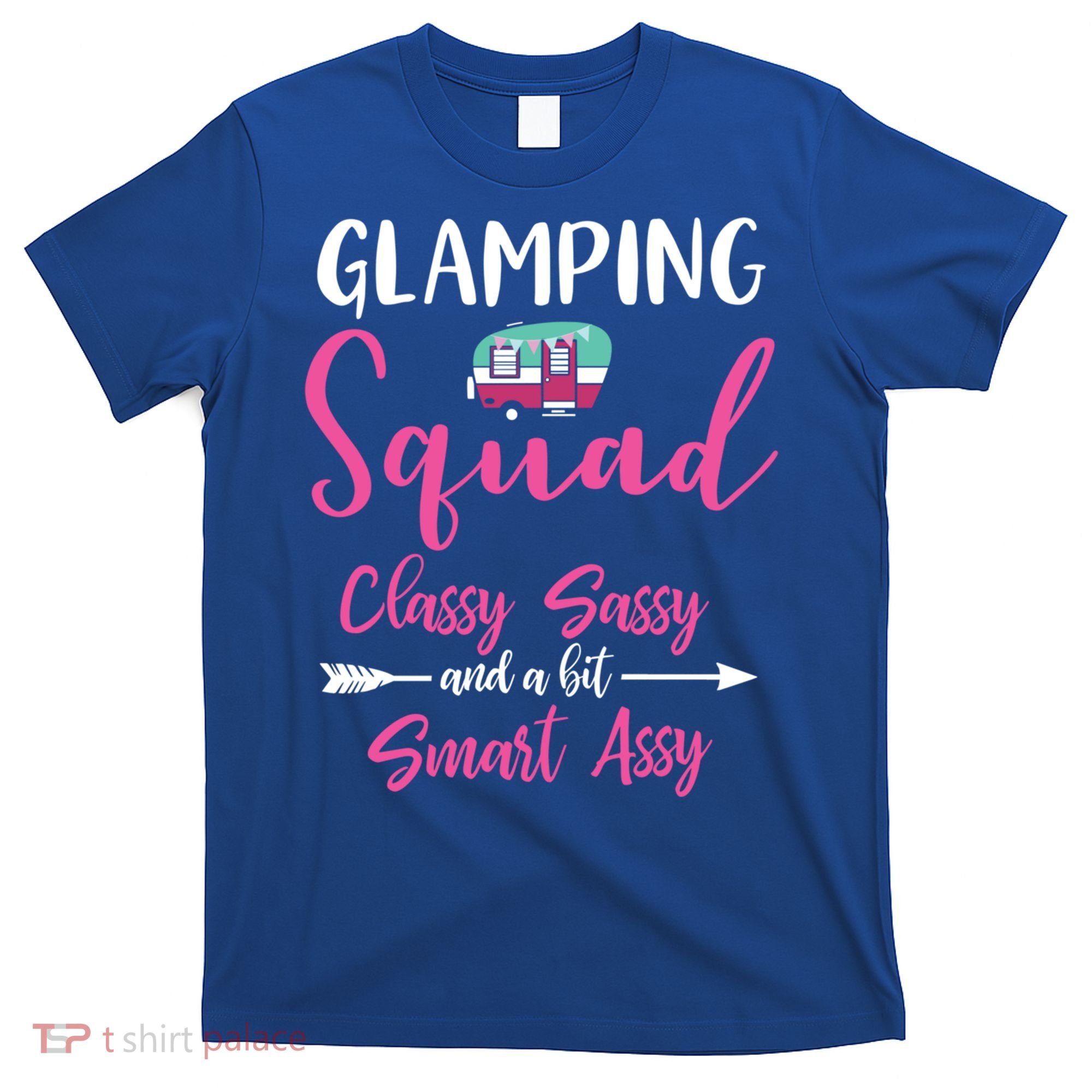 Glamping Squad Funny Matching Family Camping Trip Gift T-Shirt