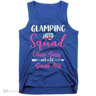 Glamping Squad Funny Matching Family Camping Trip Gift Tank Top