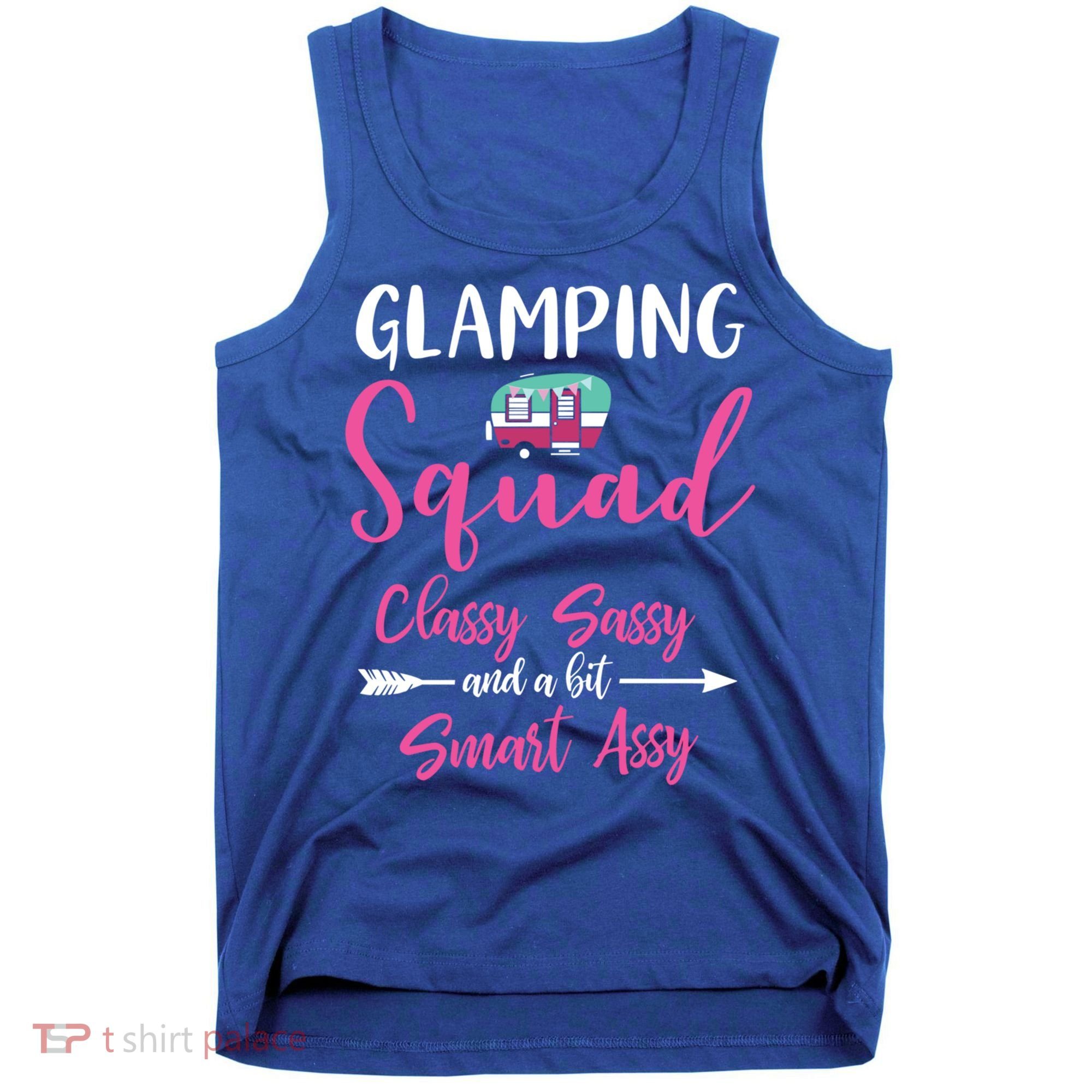 Glamping Squad Funny Matching Family Camping Trip Gift Tank Top