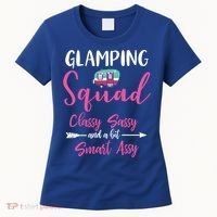 Glamping Squad Funny Matching Family Camping Trip Gift Women's T-Shirt thumb 0