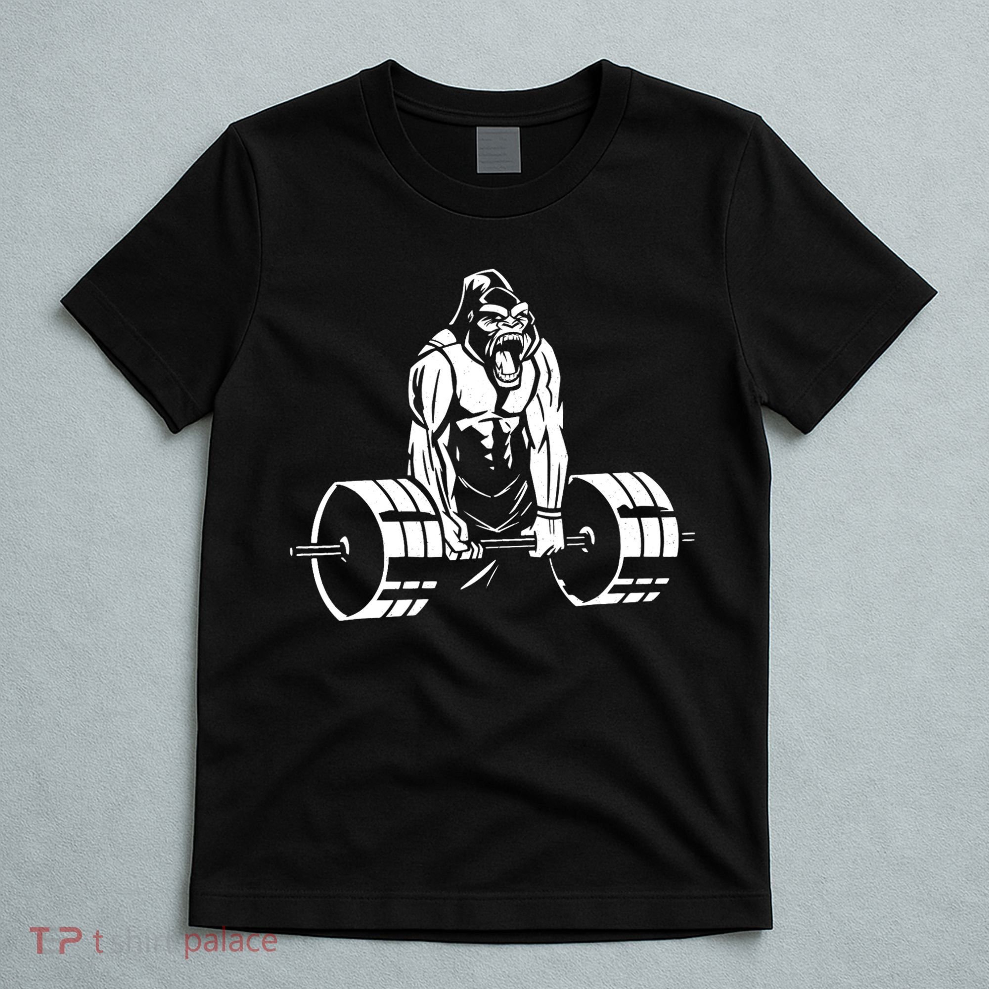 Gorilla Strength – Funny Gym Bodybuilding Weightlifting T-Shirt