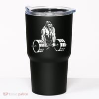 Gorilla Strength – Funny Gym Bodybuilding Weightlifting Tumbler thumb 0