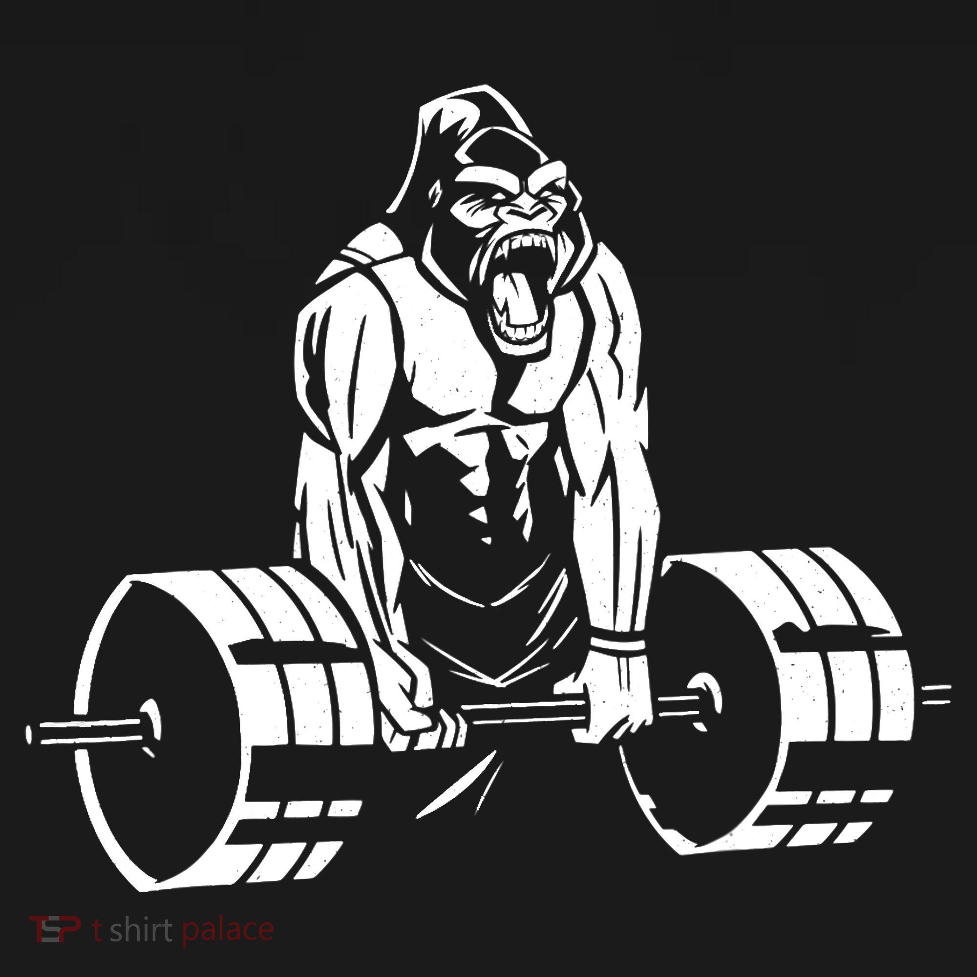 Gorilla Strength – Funny Gym Bodybuilding Weightlifting Mousepad