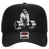 Gorilla Strength – Funny Gym Bodybuilding Weightlifting Hat thumb 0
