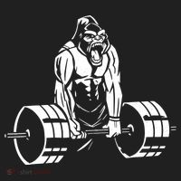 Gorilla Strength – Funny Gym Bodybuilding Weightlifting Hat thumb 2
