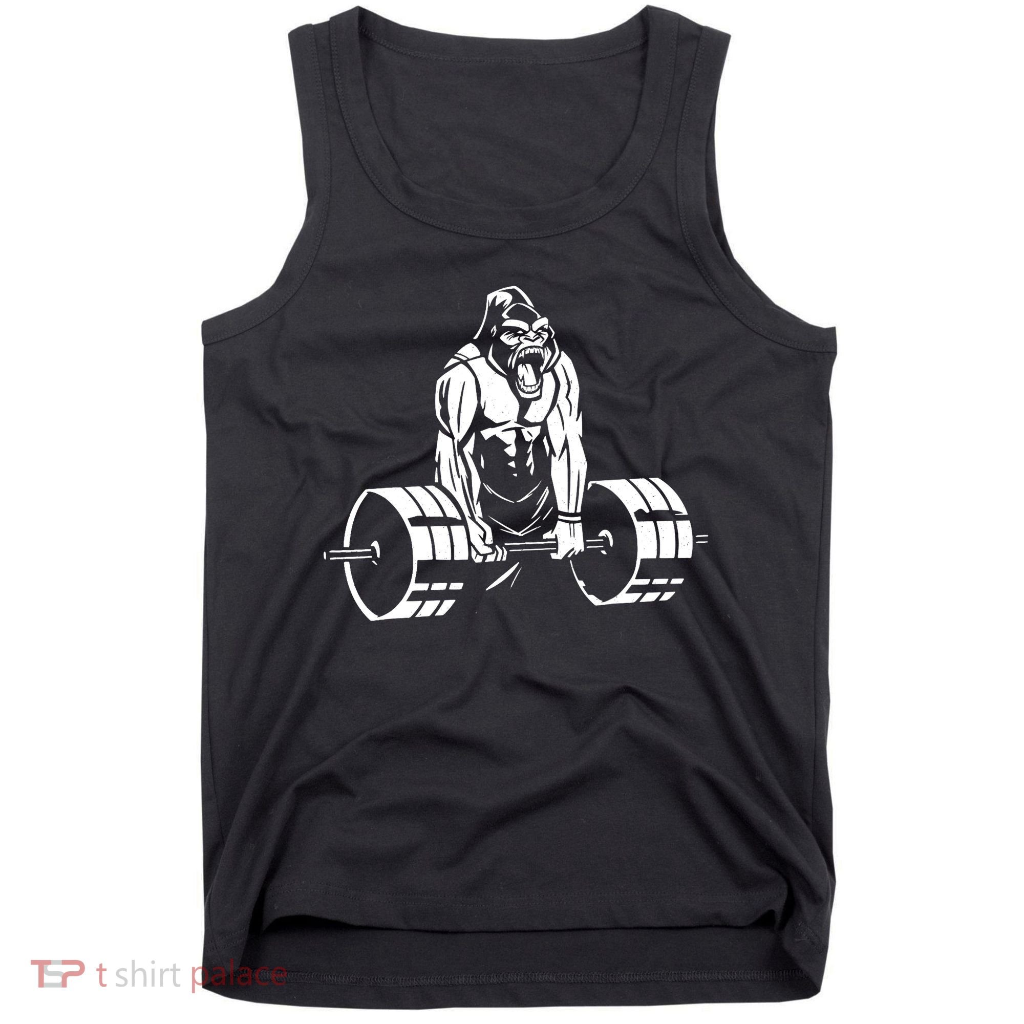 Gorilla Strength – Funny Gym Bodybuilding Weightlifting Tank Top