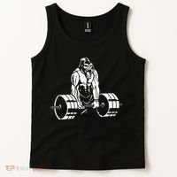 Gorilla Strength – Funny Gym Bodybuilding Weightlifting Tank Top thumb 2