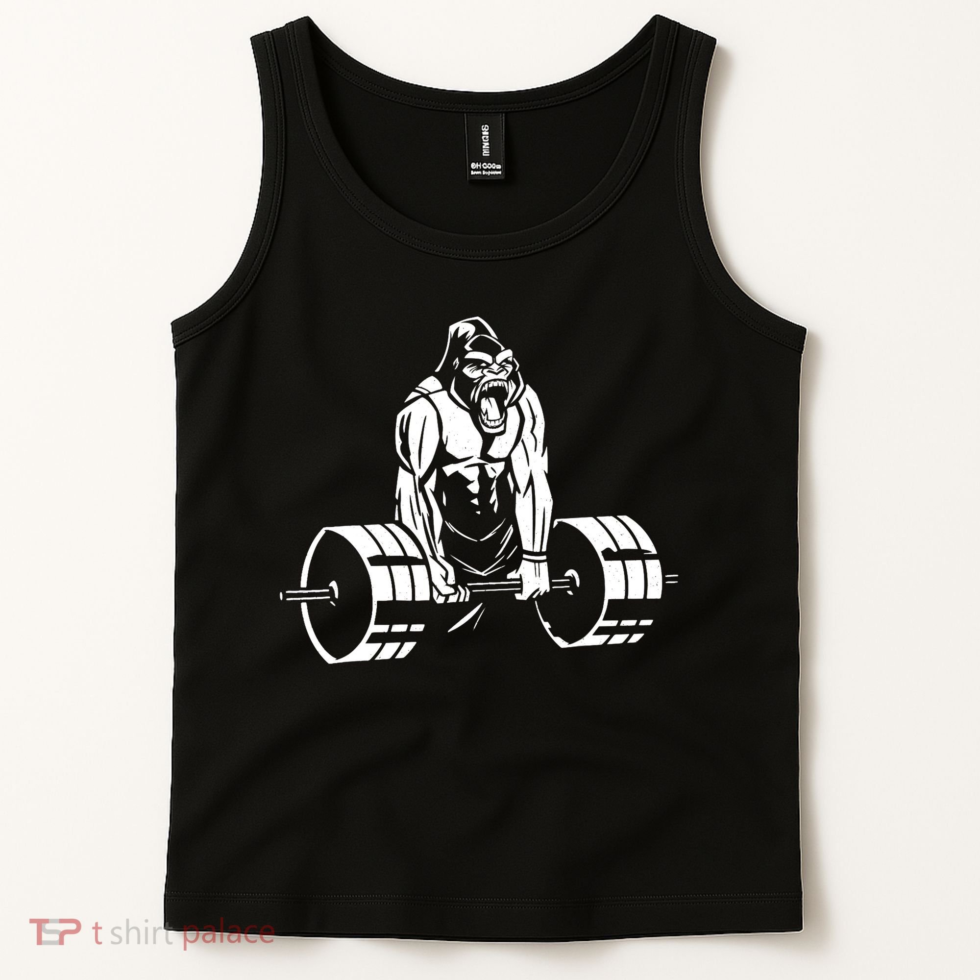 Gorilla Strength – Funny Gym Bodybuilding Weightlifting Tank Top