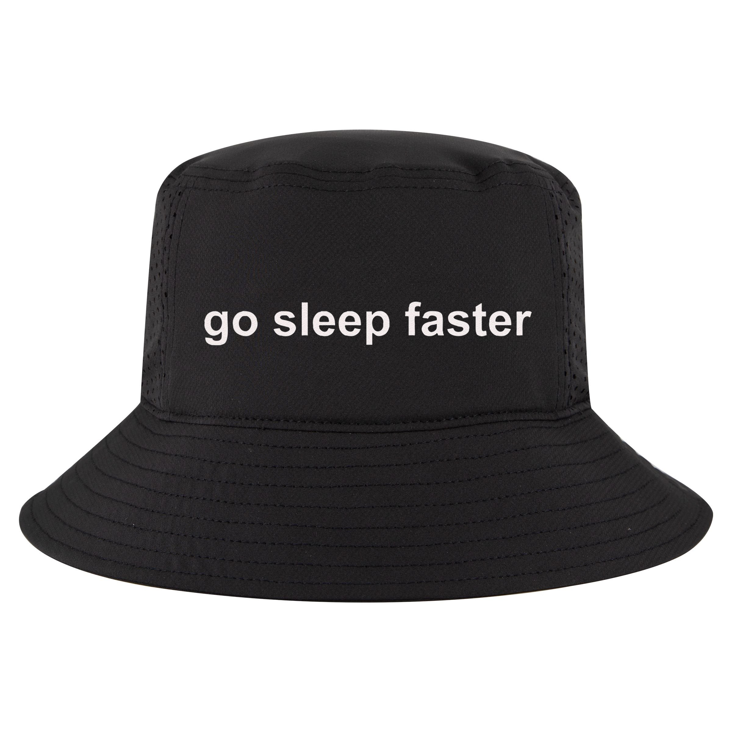 Go Sleep Faster Cool Comfort Performance Bucket Hat