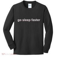 Go Sleep Faster Kids Long Sleeve Shirt thumb 0