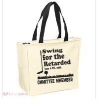 Golf Swing For The Retarded Committee Member Tote Bag thumb 2