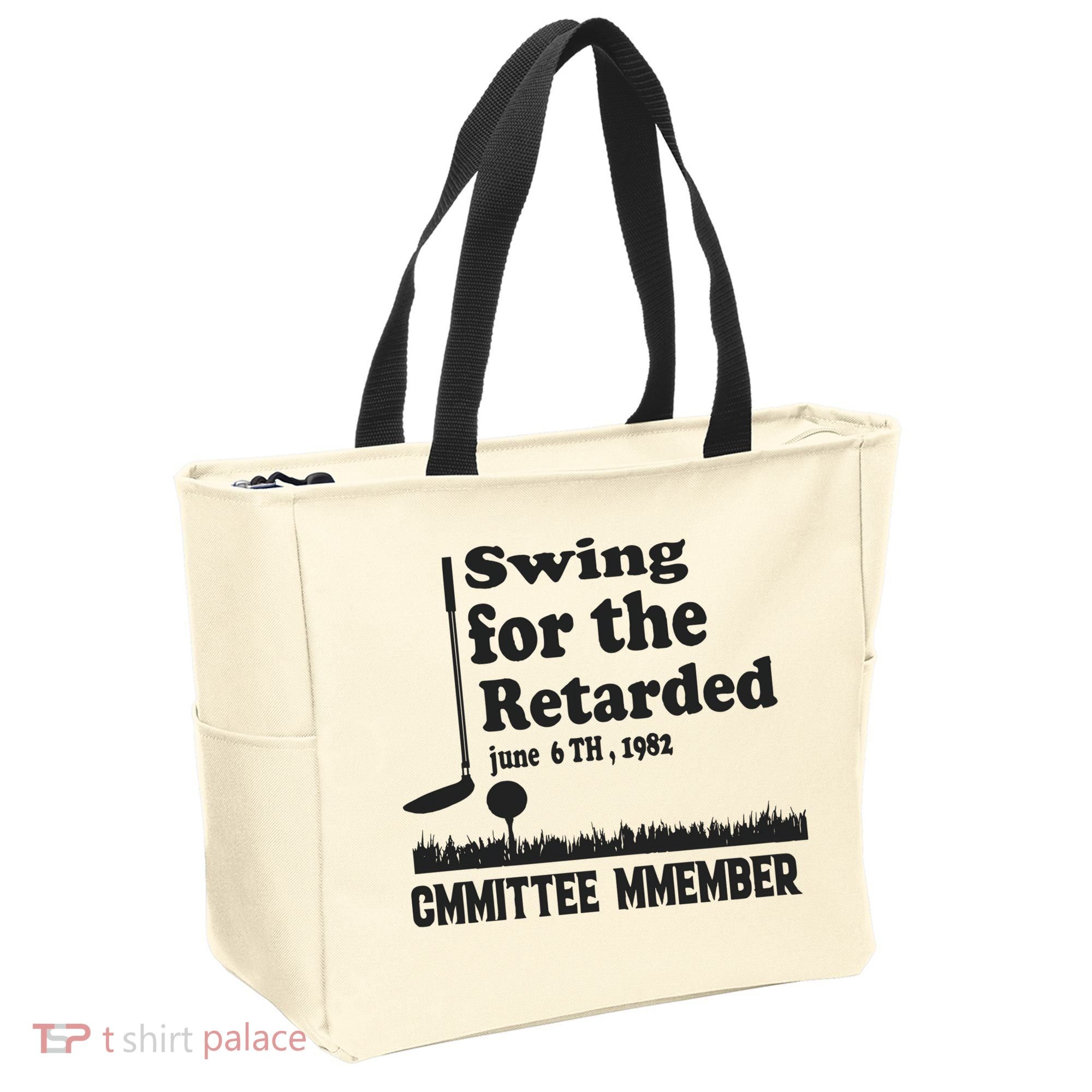 Golf Swing For The Retarded Committee Member Tote Bag
