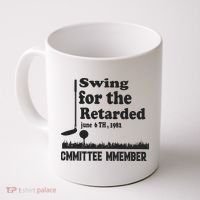 Golf Swing For The Retarded Committee Member Coffee Mug thumb 0