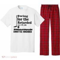 Golf Swing For The Retarded Committee Member Pajama Set thumb 0