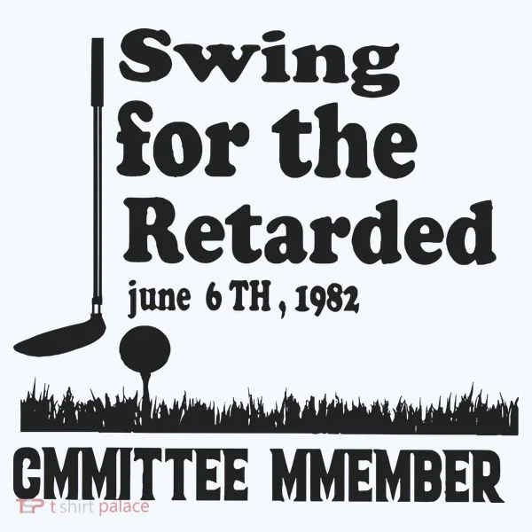 Golf Swing For The Retarded Committee Member Women's Hoodie