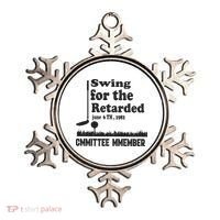 Golf Swing For The Retarded Committee Member Ornament thumb 0