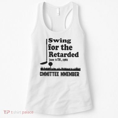 Golf Swing For The Retarded Committee Member Women's Tank Top