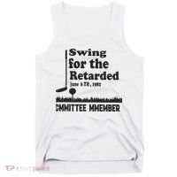Golf Swing For The Retarded Committee Member Tank Top thumb 0