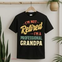 Grandpa Shirts For  Funny Fathers Day Retired Grandpa T-Shirt thumb 2
