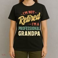 Grandpa Shirts For  Funny Fathers Day Retired Grandpa T-Shirt thumb 4
