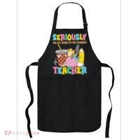 Groovy School Funny For Teacher Seriously We All Know Apron thumb 0