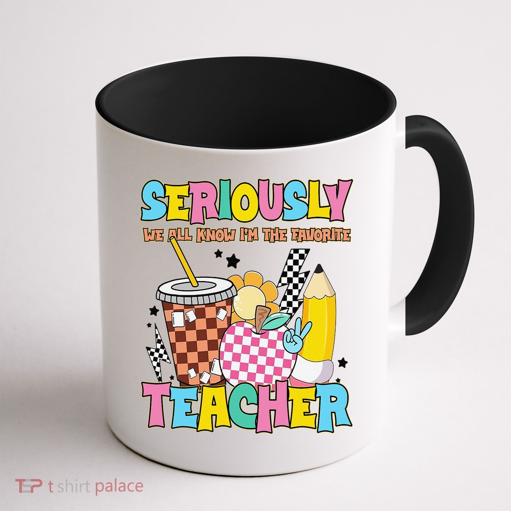 Groovy School Funny For Teacher Seriously We All Know Coffee Mug
