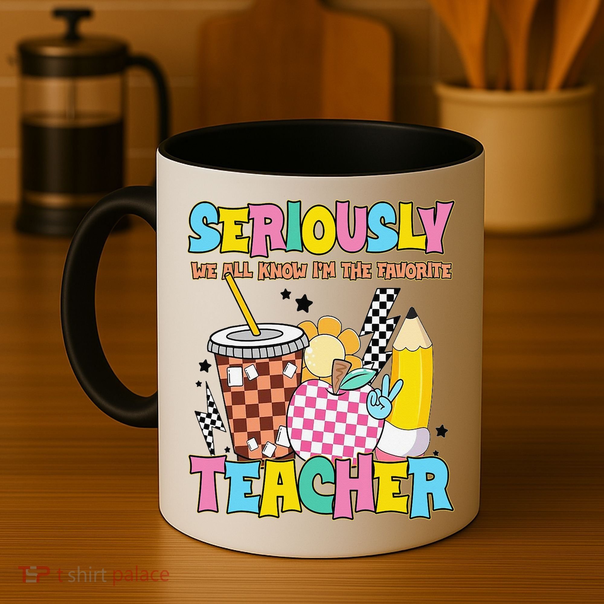 Groovy School Funny For Teacher Seriously We All Know Coffee Mug