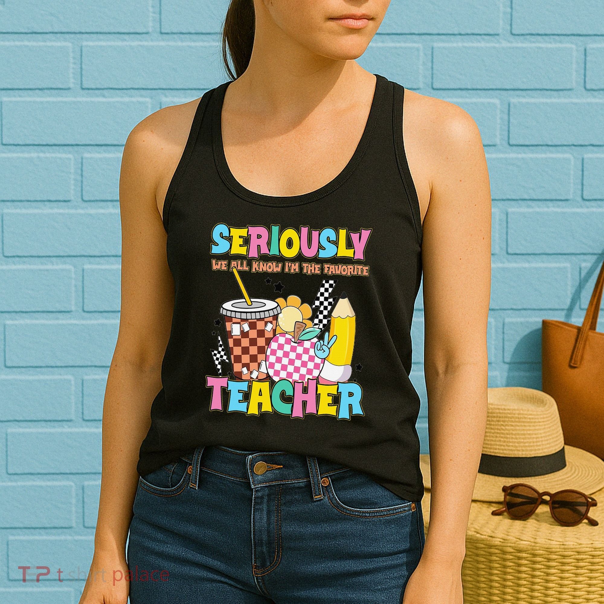 Groovy School Funny For Teacher Seriously We All Know Women's Tank Top