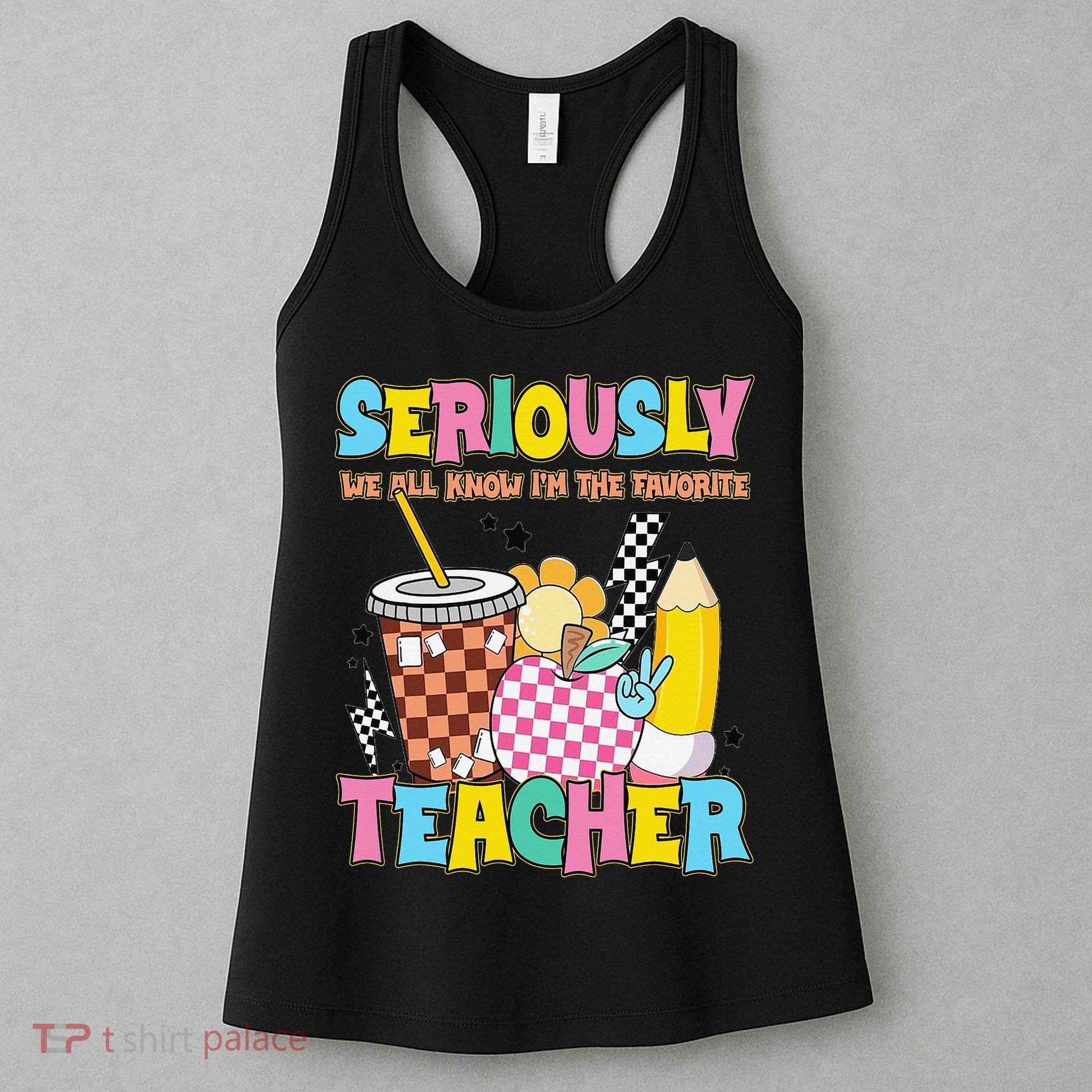 Groovy School Funny For Teacher Seriously We All Know Women's Tank Top